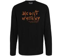 AHORN SPORTSWEAR Übergrößen Longshirt Mount Whitney orange Schwarz 10XL