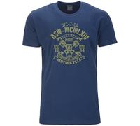 AHORN SPORTSWEAR Übergrößen T-Shirt Edmonton Oliv Alpine Blue 7XL