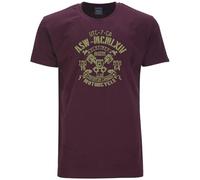 AHORN SPORTSWEAR Übergrößen T-Shirt Edmonton Oliv Maroon Red 4XL