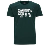 AHORN SPORTSWEAR Übergrößen T-Shirt OSG 64 weiß Bottle Green 10XL