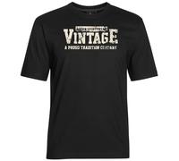 AHORN SPORTSWEAR Übergrößen T-Shirt Vintage beige Schwarz 4XL