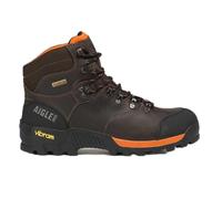 Aigle Altavio Herren-Wanderschuhe, Leder, Dunkelbraun, 43 EU, Dunkelbraun, 43 EU