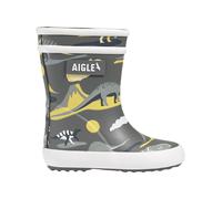 Aigle Gummistiefel Baby FLAC PLAY2 Dino Grau Größe 21