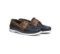 Aigle Damen New Nubila Ltr Bootsschuh, Navy Blue Brown, 37 EU