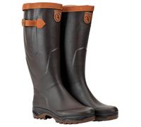 Aigle Gummistiefel PARCOURS 2 SIGNATURE braun | Hightec Gummistiefel mit Lederfutter 44