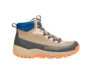 Aigle Herren Overtrack Wanderschuh, Grau/Orange, 46 EU