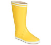 Aigle Men's Goeland Wellington Boots, Jaune Blanc, 1 UK