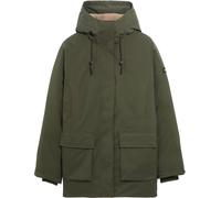 Aigle - Parka isolante et imperméable - Parka MDT Repreve W Avocado für Damen - Größe 36 FR - Khaki Khaki 36 FR