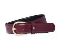 AIGNER - Aigner Gürtel Basic mit S-Schließe gold 126347, bordeaux - Gr. - 85