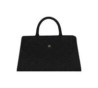 AIGNER - Aigner Handtasche Cybill Cut Stretch M, Schwarz