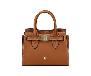 AIGNER - Aigner Handtasche / Umhängetasche Farah S, Cognac Braun