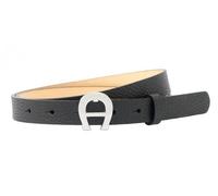 AIGNER - Aigner Logogürtel Cybill Silber 123016, Schwarz - Gr. - 105