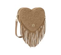 AIGNER - Aigner Schultertasche Herz / Pouch Heart Frangia, Oat Beige
