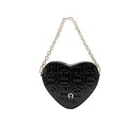 AIGNER - Aigner Schultertasche Herz / Pouch Heart, Schwarz-Lack