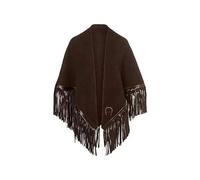 AIGNER - Aigner Seasonal Strickschal, Strickponcho M, Soil Brown