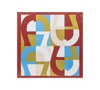 AIGNER - Aigner Seide Tuch Logo S Carré, Burnt Red