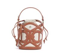 Aigner Beuteltasche / Schultertasche Azzurra S, Cognac Brown