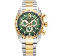 Aigner Benevento AGW.236005 Chronograph grün silber gold Edelstahl Herren Uhr