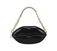 AIGNER Fashion Umhängetasche Leder 23 cm schwarz