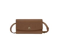 Aigner Brieftasche mit Riemen, Clutch, Schultertasche, Saddle Brown
