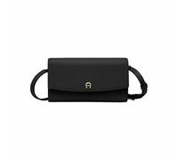 Aigner Brieftasche mit Riemen, Clutch, Schultertasche, Schwarz
