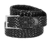 "Aigner Gürtel Business Silber 126447, Schwarz" 90 cm