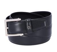 AIGNER Business Gürtel Leder 100 cm schwarz