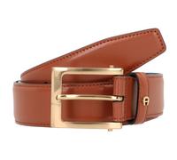 Aigner Gürtel Basic mit S-Schließe gold 126445, cognac 110 cm