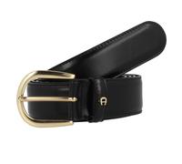 AIGNER Business Gürtel Leder 110 cm schwarz