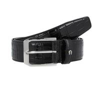 AIGNER Gürtel Herren Leder schwarz, 95 CM (33 INCH)