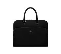 Aigner Businesstasche Ivy L, Umhängetasche, Schwarz-Silber