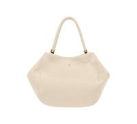 Aigner Carré Soft Riemenhandtasche Macadamia White L