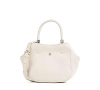 Aigner Carré Soft S Handtasche creme, Leder, Damen