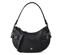 AIGNER Cavallo Schultertasche Leder 27 cm schwarz