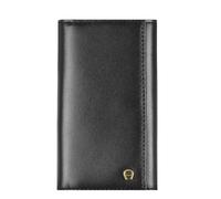 Aigner Schlüsseletui mit Karabinerhaken, Schwarz 153530