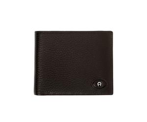 AIGNER - Damenbörse Kombibörse Ebony Dunkelbraun