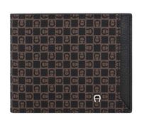 AIGNER Daniele Geldbörse Leder 11 cm schwarz