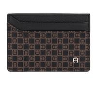 AIGNER Daniele Kreditkartenetui Leder 10 cm dadino brown (150005-0921) schwarz