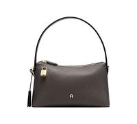 Aigner Delia S Schultertasche dunkelgrau, Leder, Damen