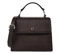AIGNER Delia Handtasche Leder 18 cm braun