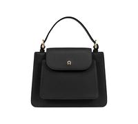 AIGNER Delia Handtasche Leder 24 cm schwarz