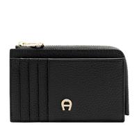 AIGNER Delia Kreditkartenetui Leder 12 cm schwarz