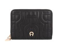 AIGNER Diadora Geldbörse Leder 11.5 cm black (TAS004231) schwarz