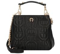 AIGNER Diadora Handtasche Leder 20 cm black