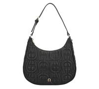 AIGNER Diadora Schultertasche Leder 26 cm black (TAS015562) schwarz