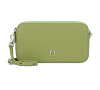 AIGNER Diadora Umhängetasche Leder 19 cm pistachio green