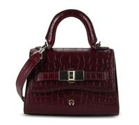 AIGNER Farah Handtasche Leder 19 cm rot