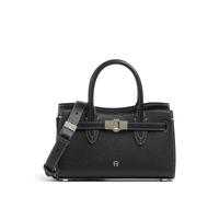 Aigner Farah S Handtasche schwarz, Leder, Damen