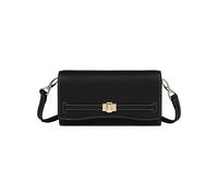Aigner Farah Wallet, Portemonnaie mit Riemen, Clutch, Schultertasche, Schwarz