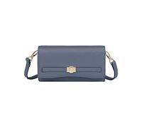 Aigner Farah Wallet, Portemonnaie mit Riemen, Clutch, Schultertasche, Stormy Blue